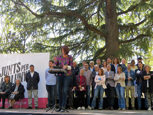 Presentació candidats de Junts per Catalunya a les eleccions municipals de Girona
