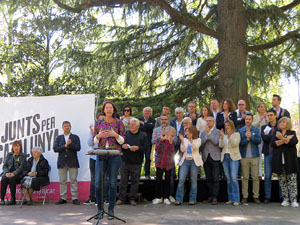 Presentació candidats de Junts per Catalunya a les eleccions municipals de Girona