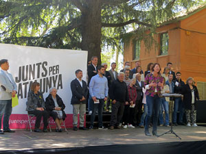 Presentació candidats de Junts per Catalunya a les eleccions municipals de Girona