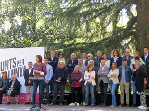Presentació candidats de Junts per Catalunya a les eleccions municipals de Girona