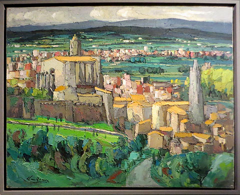 Girona des de la torre de Suchet, 1973-1974. 81 x 100