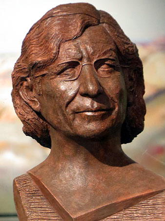 Bust de Lluís Roura. Josep M. Simon, 2019