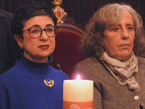 Dia de la Mem&ograve;ria de l'Holocaust i la Prevenci&oacute; dels Crims contra la Humanitat al Sal&oacute; de Plens de l'Ajuntament de Girona